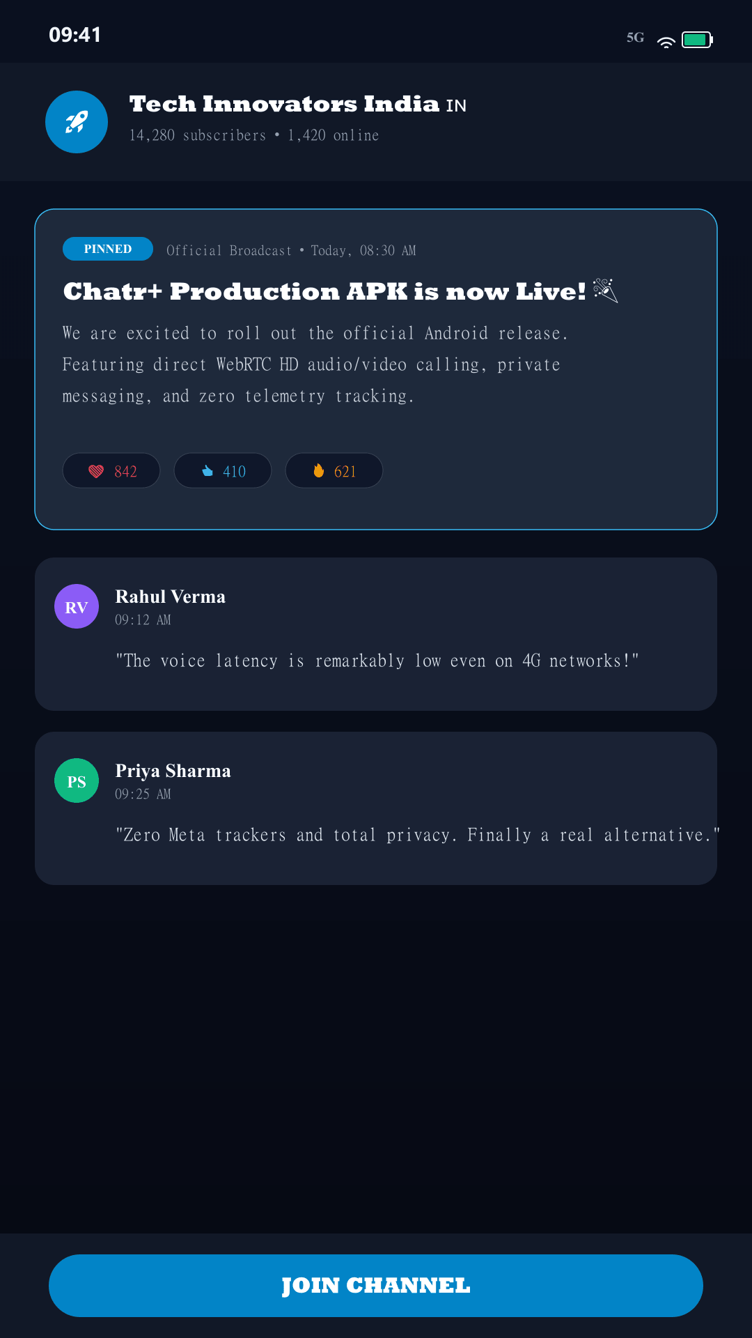 Communities & Channels